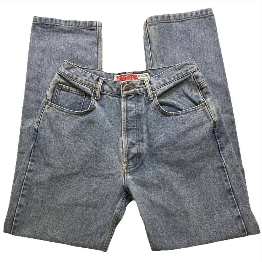 Vintage America Eagle Outfitters Jeans Button Fly Medium Wash Women’s 11/12‎